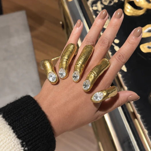 Belloro Hand Plated Ring