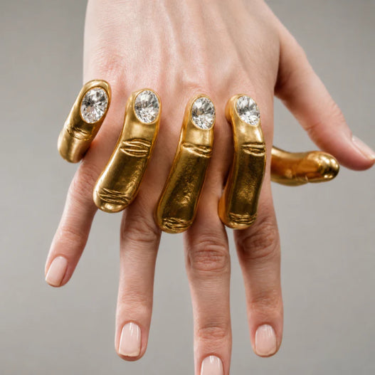 Belloro Hand Plated Ring